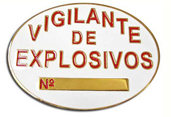 Vigilante de Explosivos